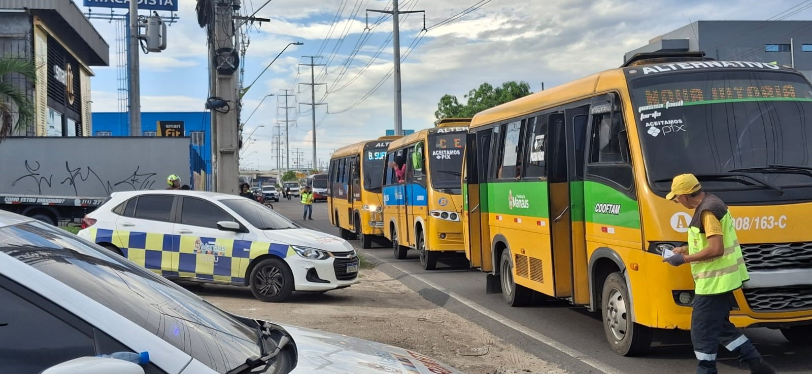 Prefeitura de Manaus intensifica operação ‘Transporte Legal’ em todas as zonas da cidade