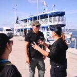 Mirante Lúcia Almeida e píer Manaus 355 recebem grande fluxo turístico com embarque de congressistas da Maçonaria e convidados da Marinha do Brasil