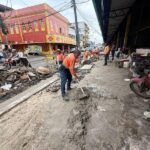 Prefeitura de Manaus intensifica obras do programa ‘Mutirão no Bairro’ no Centro