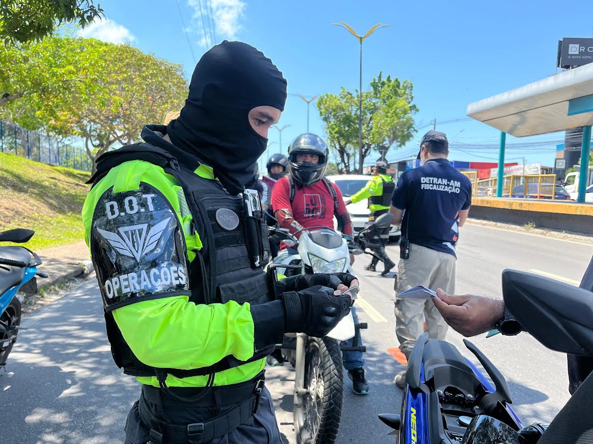 Operação integrada de trânsito intensifica fiscalização nas principais avenidas da cidade