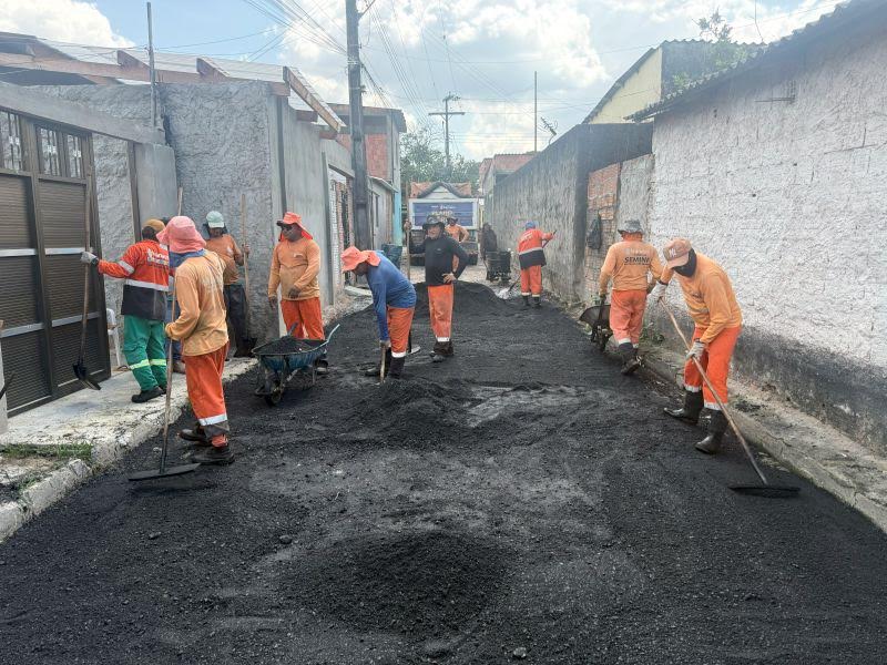 Prefeitura de Manaus intensifica obras do ‘Plano de Verão’ na zona Norte