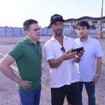 Prefeito David Almeida acompanha avanços da montagem do palco Malcher do #SouManaus