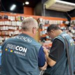 Ação conjunta do Procon Manaus e DECON resulta na apreensão de 1.500 produtos falsificados em lojas da capital