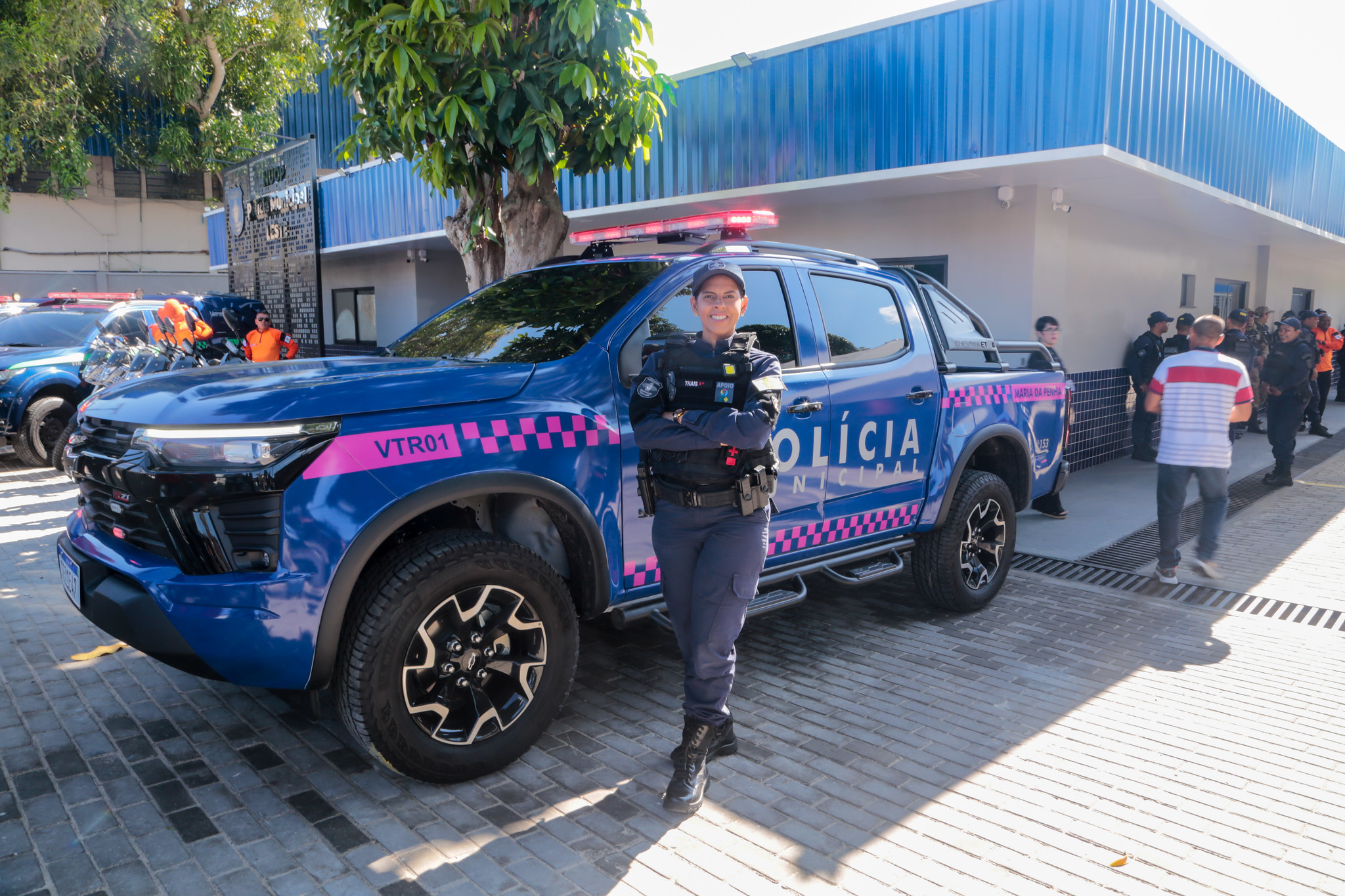 Prefeito David Almeida inaugura maior base da Guarda Municipal e consolida presença da prefeitura na zona Leste