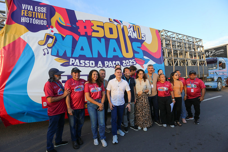 Prefeito David Almeida anuncia início da montagem do ‘#SouManaus Passo a Paço 2025’ e lançamento do site oficial para inscrições