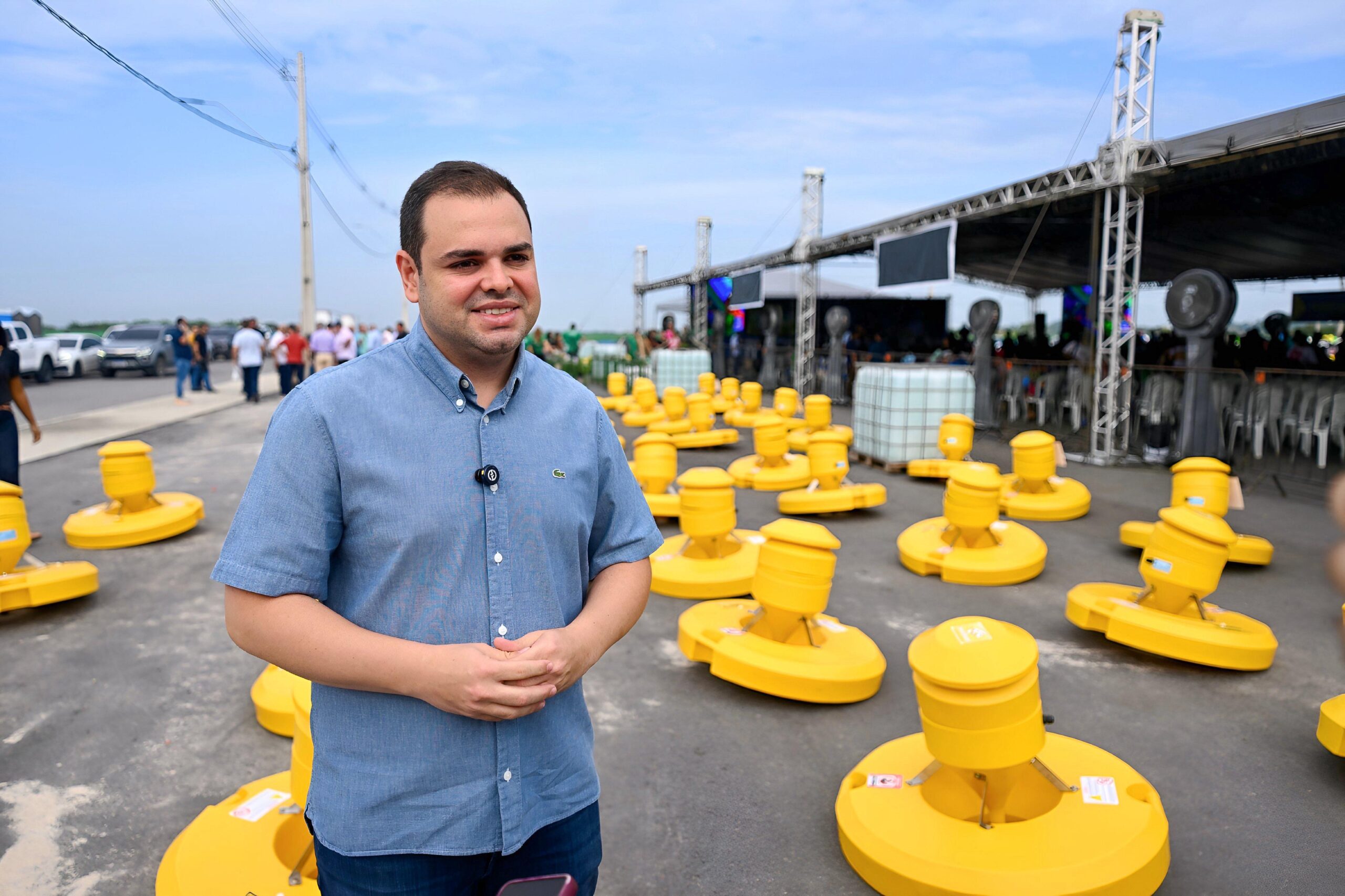 Presidente Roberto Cidade anuncia emendas para o setor primário durante entrega de insumos e implementos agrícolas