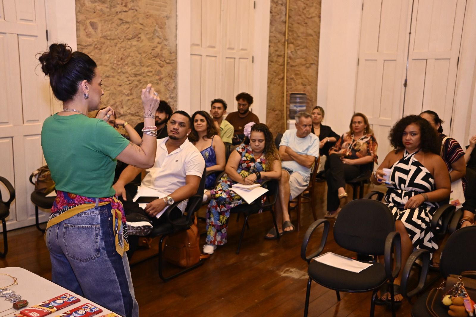 Curso de figurino encerra programação formativa do ‘#SouManaus Passo a Paço 2025’