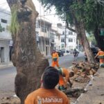 Prefeitura intensifica mutirão e transforma a área central de Manaus