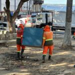 ‘Mutirão no Bairro’ no Centro recolhe mais de 520 toneladas de lixo e reforça limpeza urbana na primeira semana