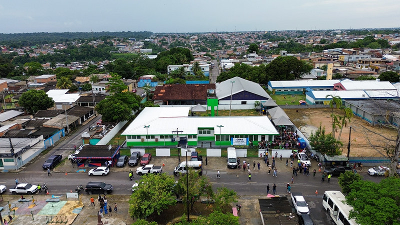 Prefeito David Almeida reinaugura maior Cras de Manaus totalmente revitalizado e reafirma compromisso com assistência social e preservação ambiental