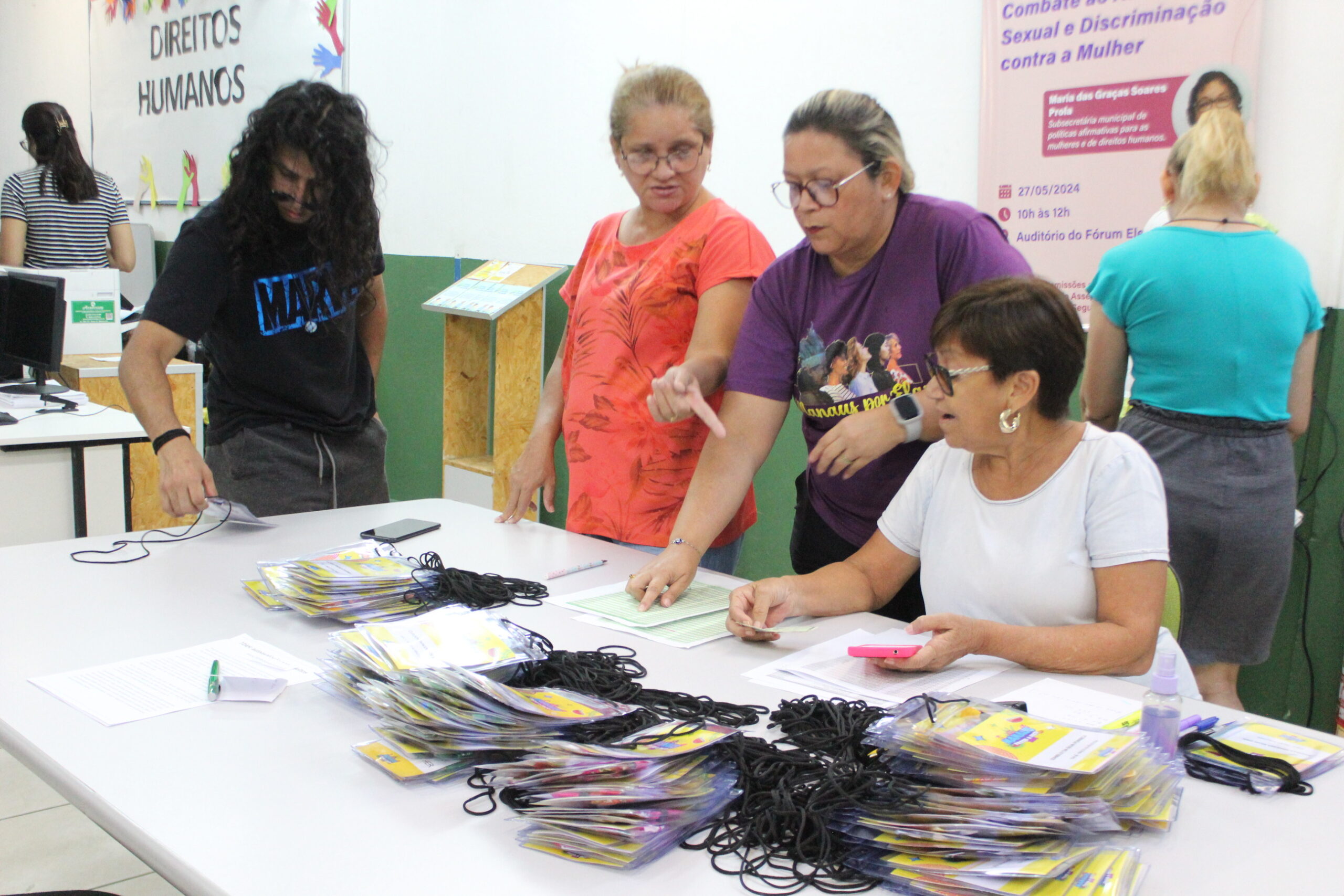 Prefeitura inicia entrega de pulseiras do ‘#SouManaus Passo a Paço 2025’ para pessoas com deficiência