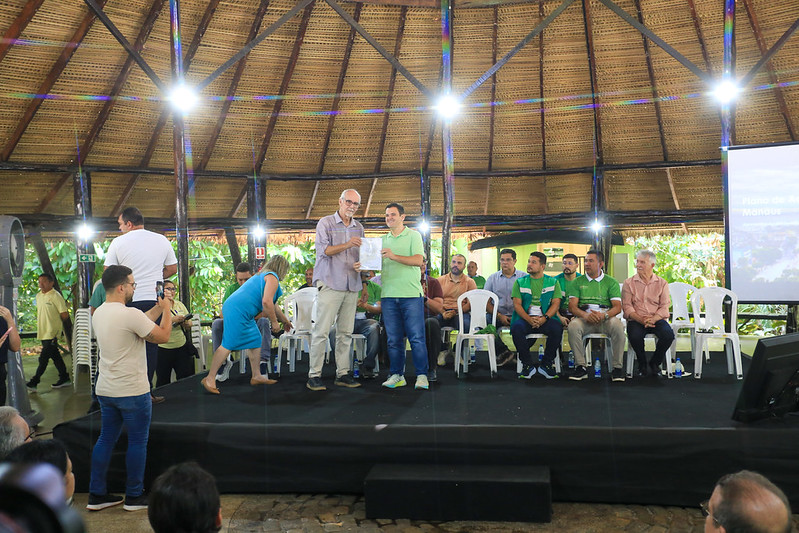 Vice-Prefeito Renato Junior apresenta o Plano de Ação Climática de Manaus para consulta pública em evento alusivo ao Sauim-de-coleira