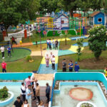 Prefeito David Almeida reabre parque ‘Cidade da Criança’ e anuncia instalação de praça molhada e creche no espaço