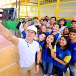 Prefeito David Almeida vistoria obras de escolas municipais e anuncia entregas em novembro