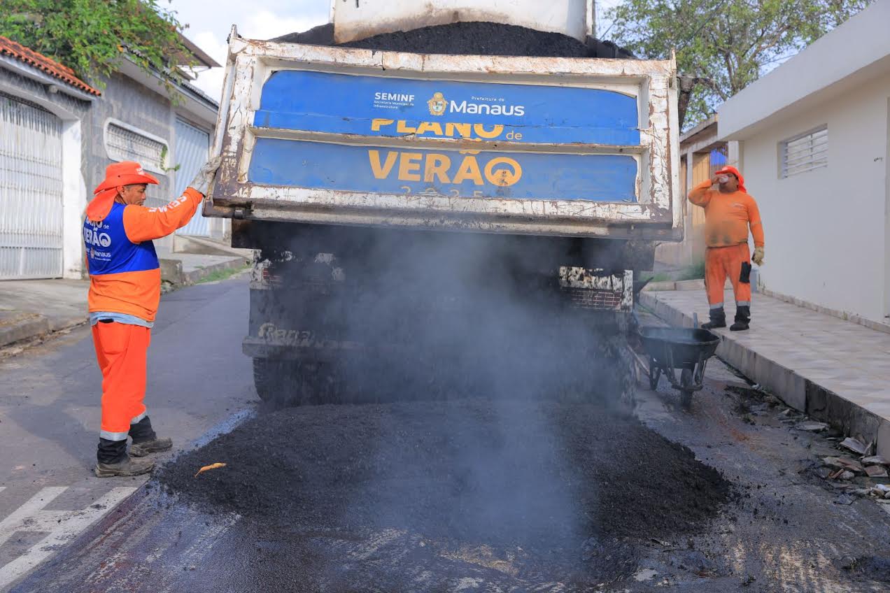 ‘Plano de Verão’ da Prefeitura de Manaus chega ao bairro Mauazinho, na zona Leste