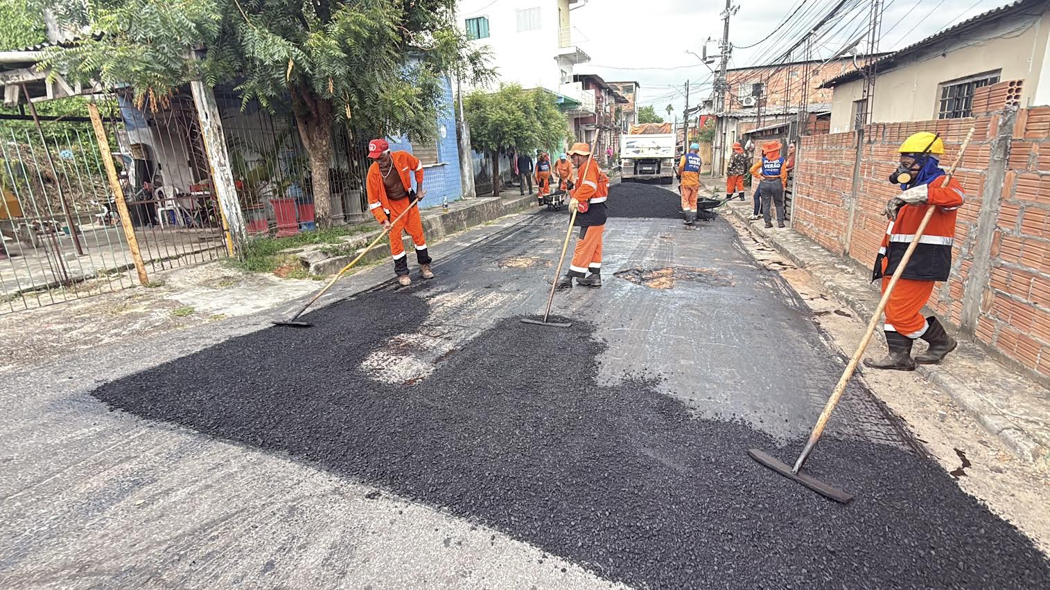 Prefeitura de Manaus intensifica obras do ‘Plano de Verão’ no bairro da Paz e transforma realidade dos moradores