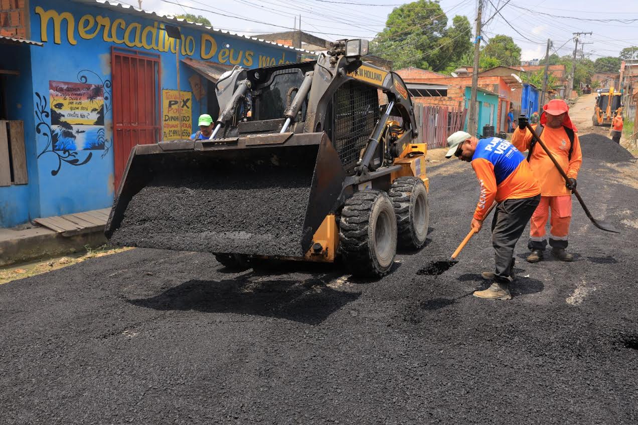 Prefeitura de Manaus melhora infraestrutura no bairro Gilberto Mestrinho com o ‘Plano de Verão’