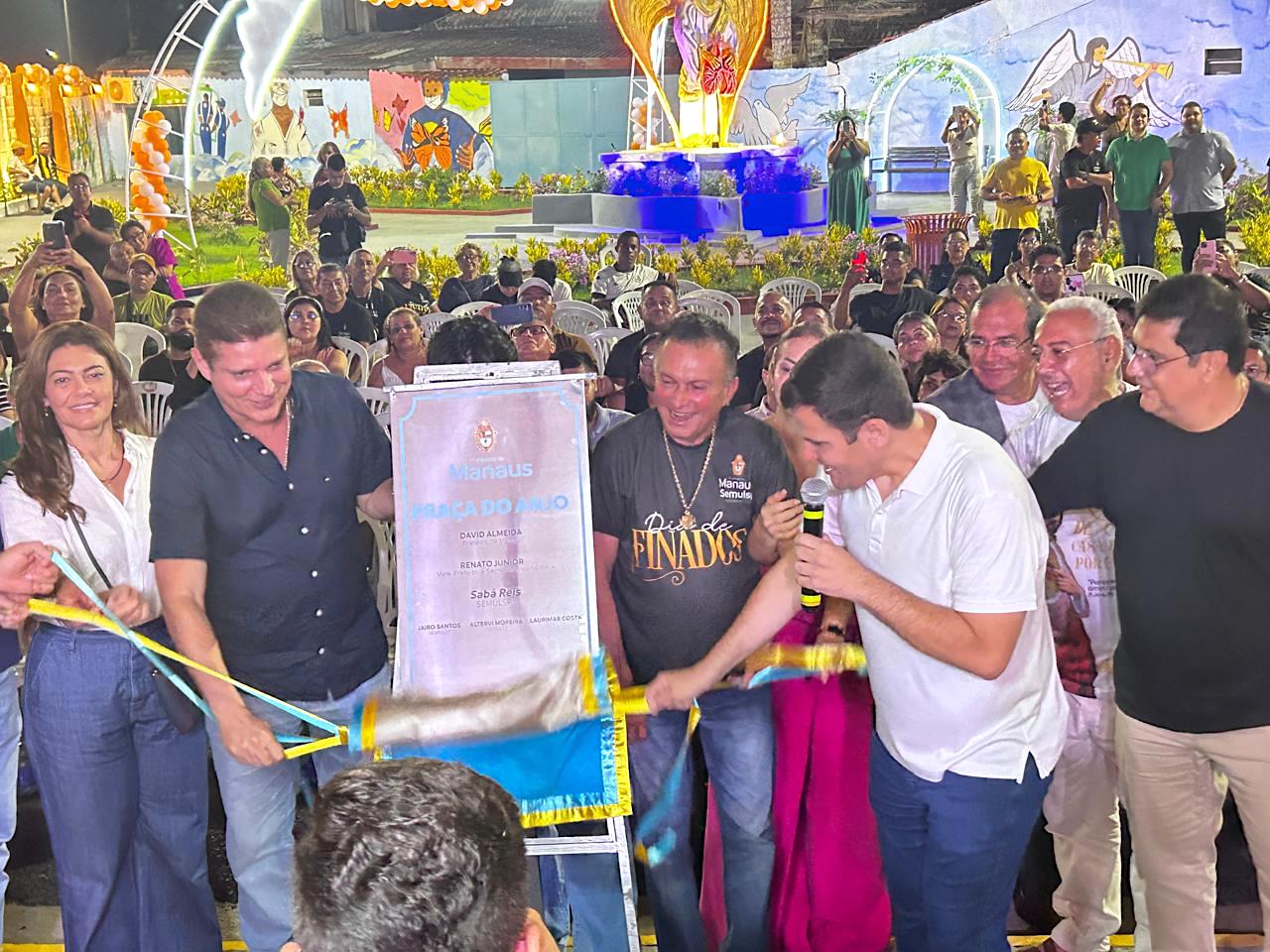 Vice-prefeito Renato Júnior inaugura “Anjo da Esperança” em Manaus em homenagem às vítimas da Covid-19