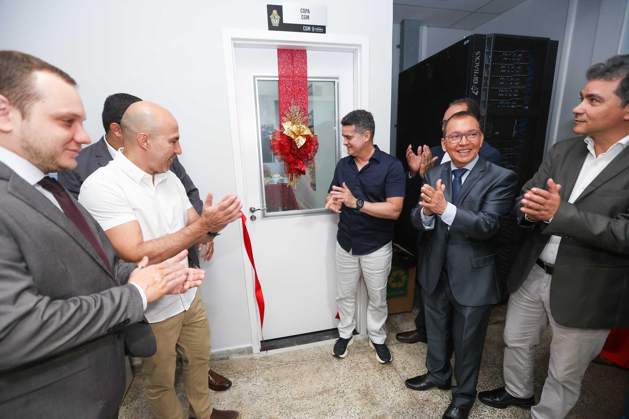 Prefeito David Almeida entrega sede da CGM reformada e consolida modernização, tecnologia e valorização dos servidores