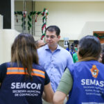Prefeito David Almeida participa de celebração de Natal no Centro Pop e reforça política de resgate da dignidade com pessoas em situação de rua