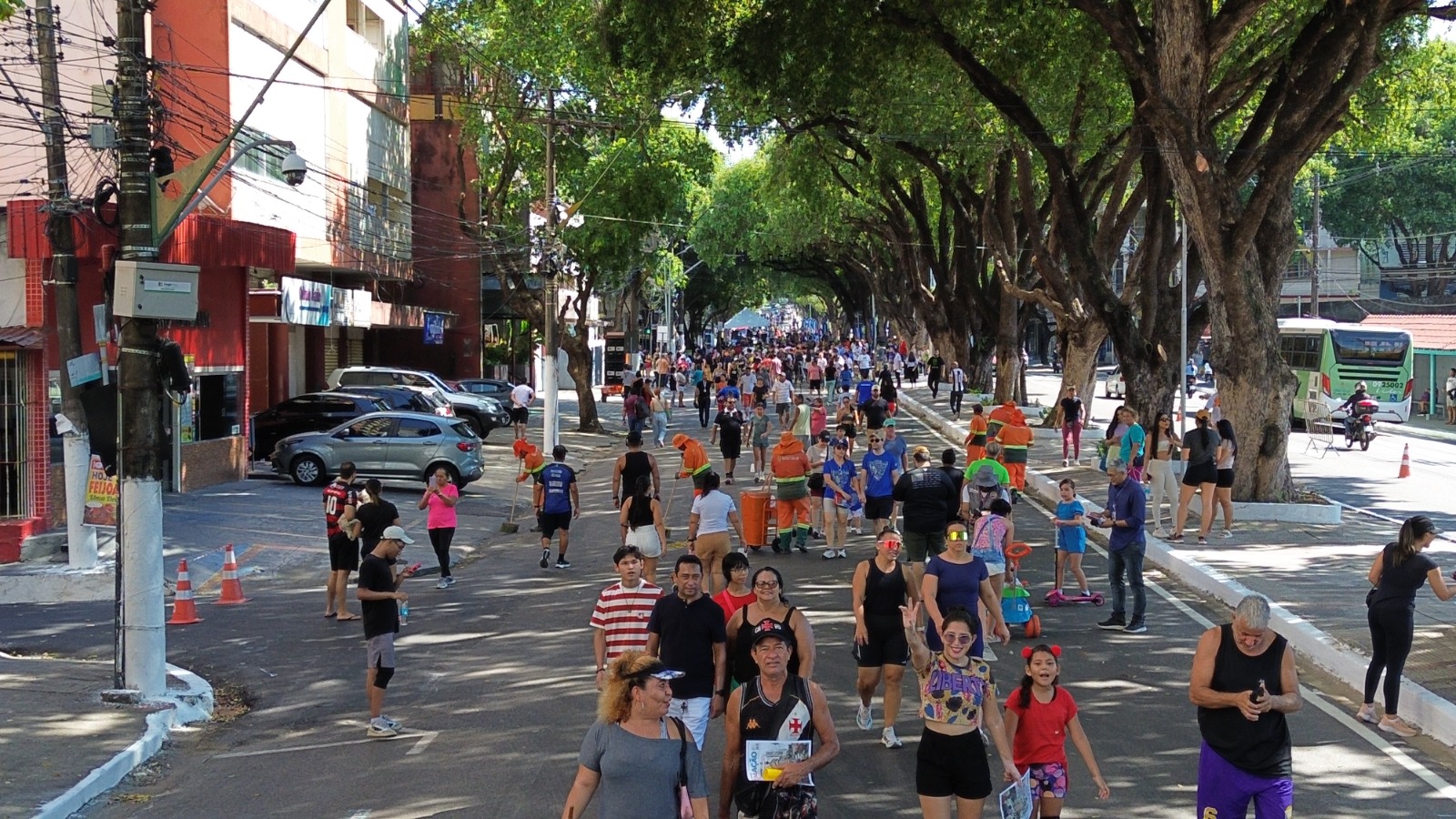 Em 2025, mutirão da prefeitura devolve vida, identidade e pertencimento ao Centro Histórico de Manaus