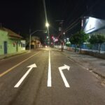 Prefeitura investe na organização do trânsito com implantação de sinalização em vias das zonas Norte e Sul de Manaus