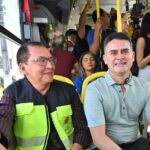 Prefeito David Almeida entrega 484 ônibus e revoluciona transporte coletivo com passe livre estudantil