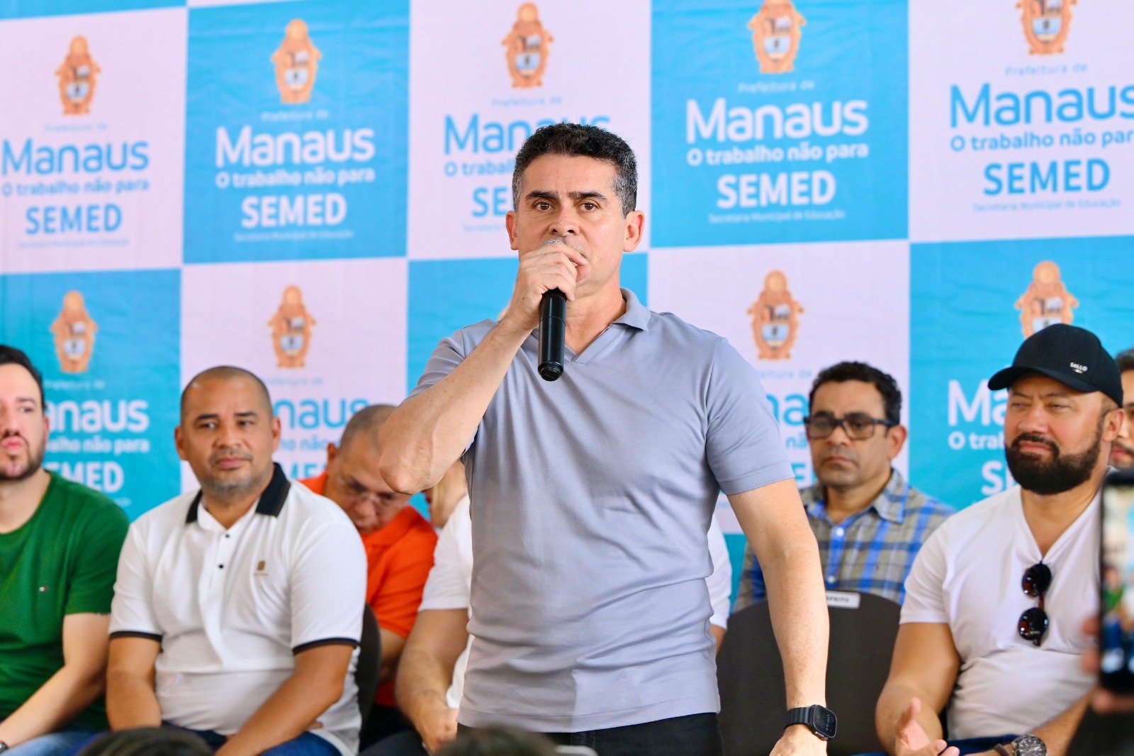 Prefeito David Almeida reinaugura creche em Manaus e consolida investimento que triplicou a quantidade de vagas para crianças