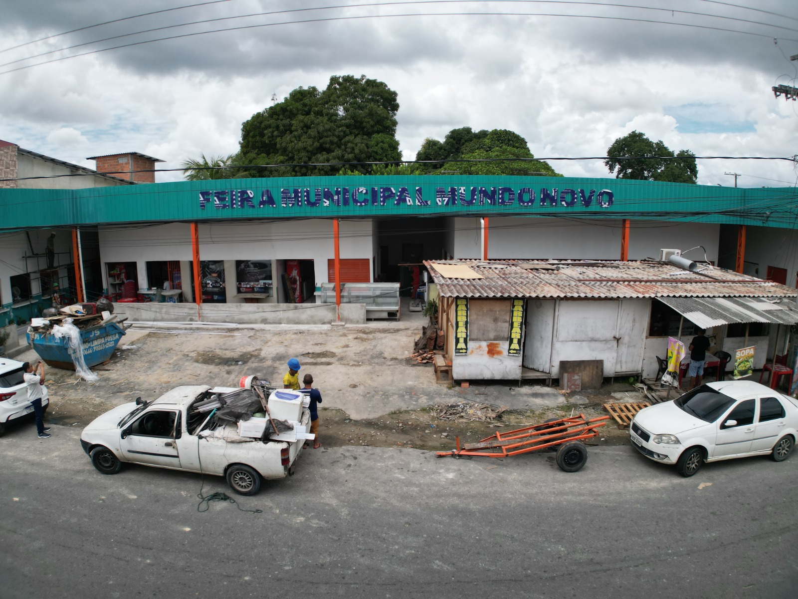 Feira do Mundo Novo entra na fase final de obras e será entregue pela prefeitura no primeiro trimestre de 2026