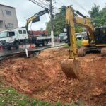 Prefeitura de Manaus recupera rede de drenagem na avenida Brasil
