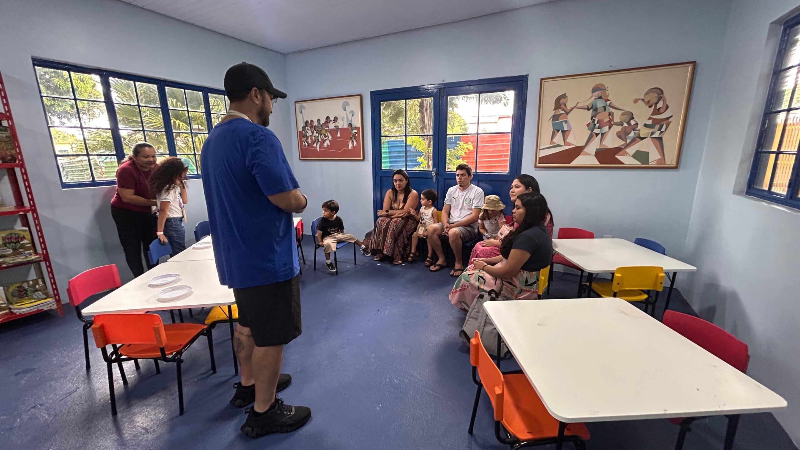 Colônia de férias no ‘Quintal do Parque’ promove arte, sustentabilidade e integração familiar