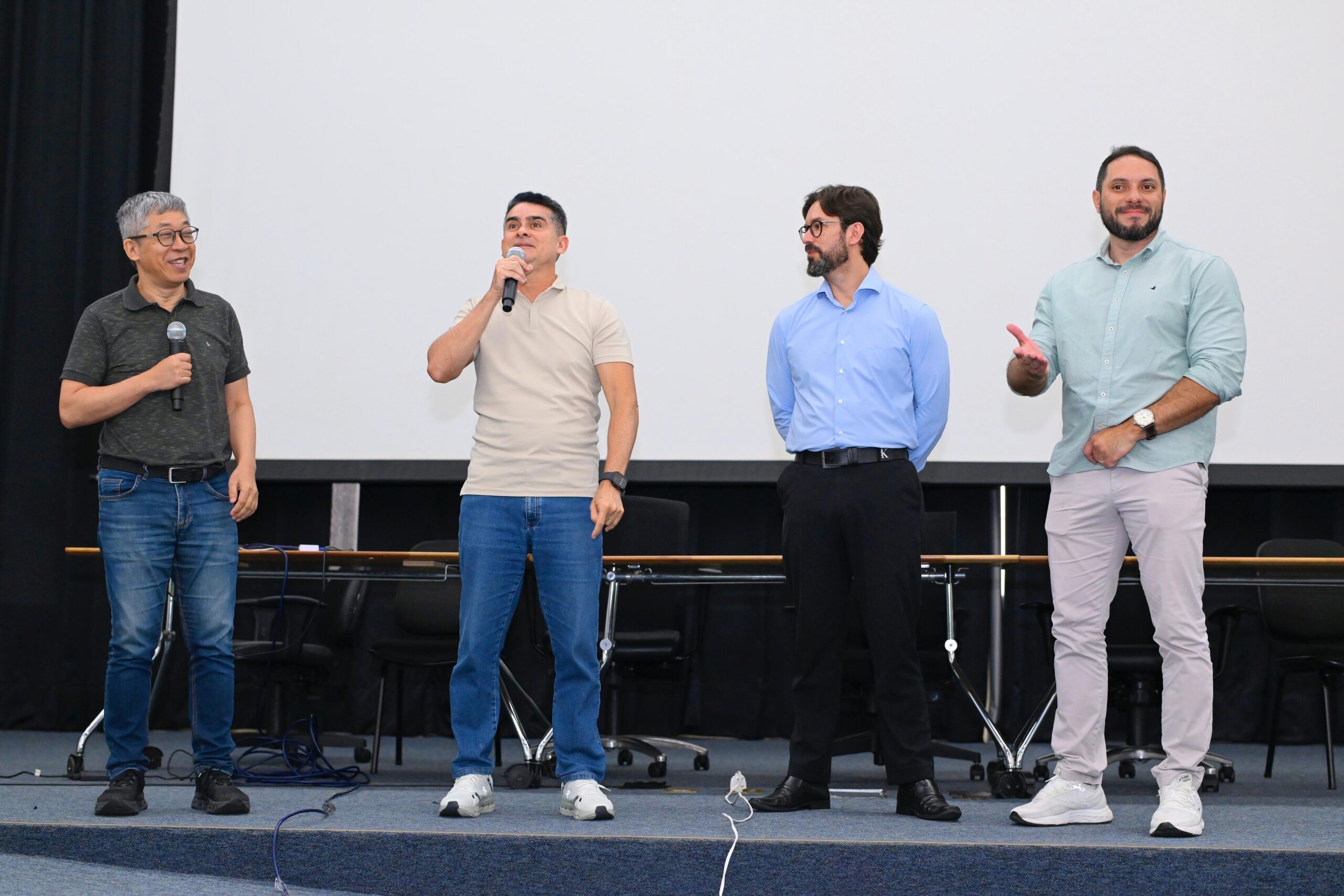 David Almeida participa de palestra de integração e consolida parceria inédita com a Fundação Matias Machline