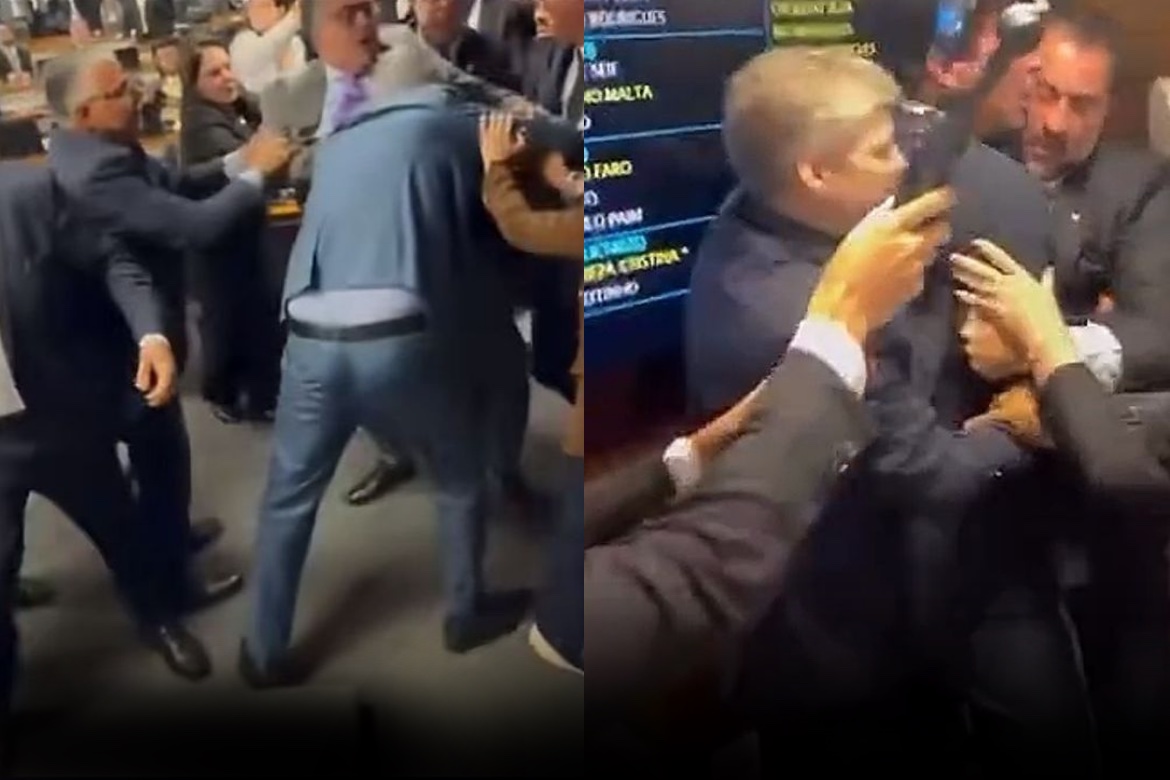 Deputado do PT dá tapa em parlamentar durante confusão na CPI do INSS após comissão aprovar quebra de sigilo de Lulinha