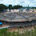 Prefeitura avança com estabilização do talude e concretagem da oca no parque Encontro das Águas Rosa Almeida