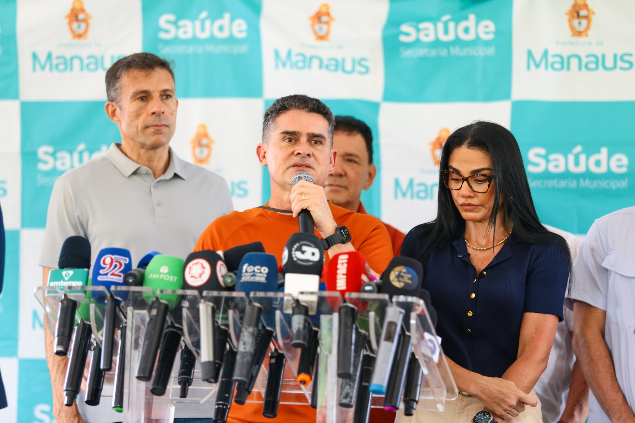 Prefeito David Almeida lança pedra fundamental do primeiro Hospital-Dia de Manaus e inicia nova etapa da saúde com foco na redução de filas
