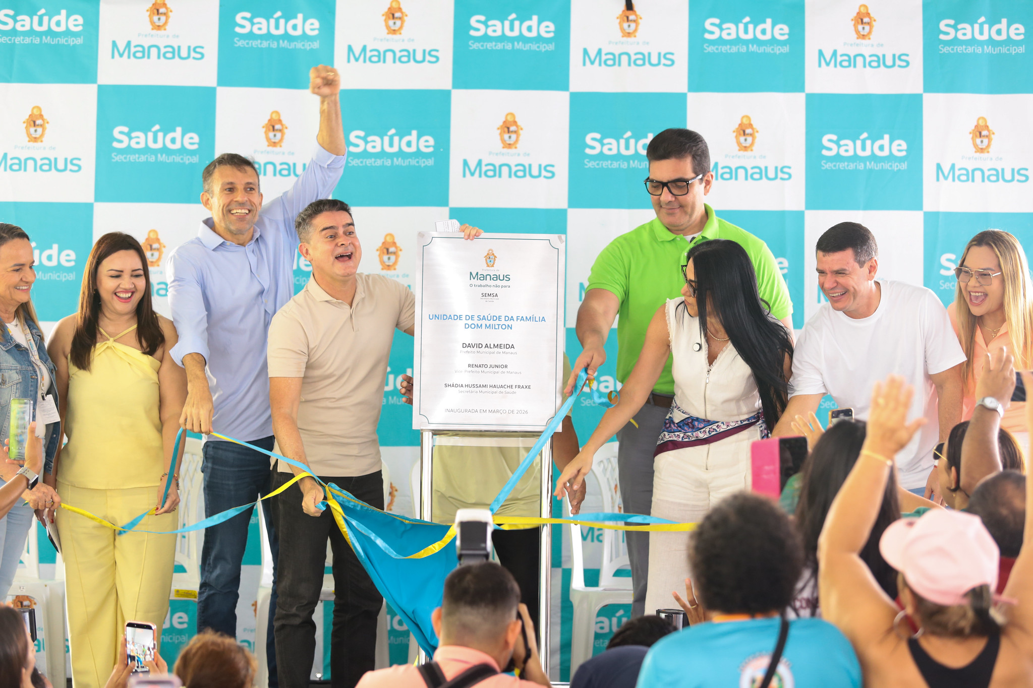 Prefeito David Almeida inaugura unidade que triplica atendimento e posiciona Manaus como referência em atenção básica no SUS