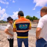 Prefeito David Almeida acompanha obra no igarapé do Mindu e reforça redução de alagações na zona Leste de Manaus