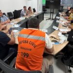 Prefeitura de Manaus registra 49 ocorrências durante chuvas e mantém sala de situação ativa para resposta emergencial