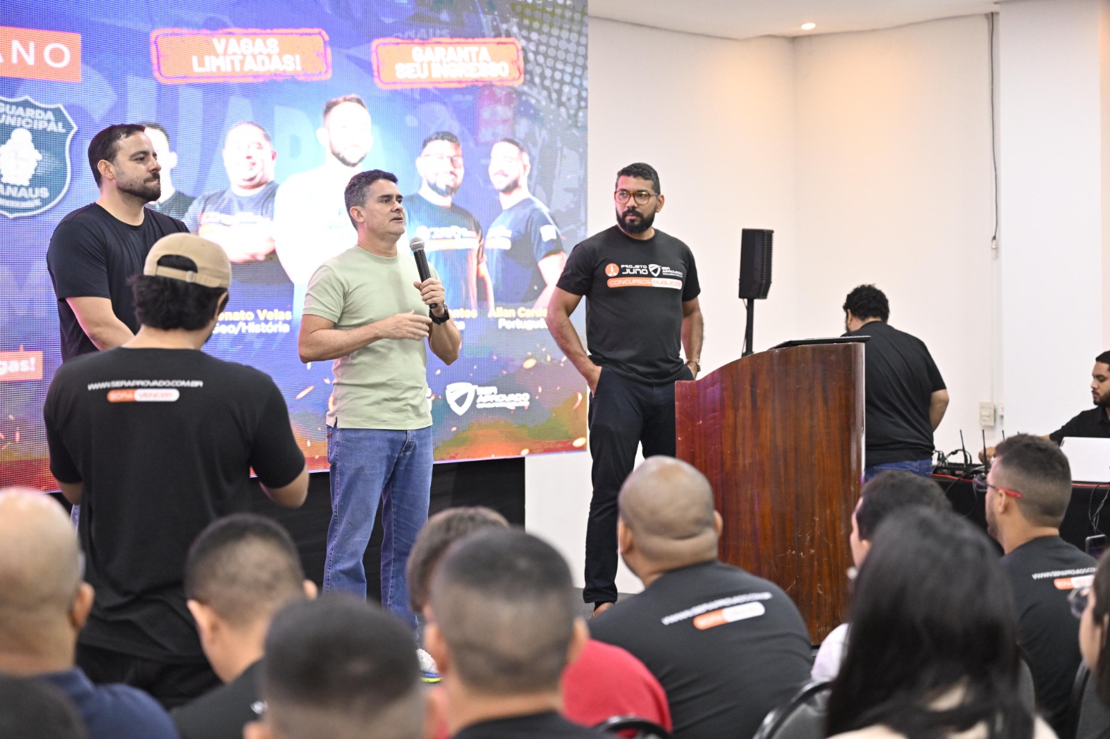 David Almeida anuncia data de lançamento do edital de concurso com 590 vagas para a Guarda Municipal e reforça expansão da segurança urbana em Manaus