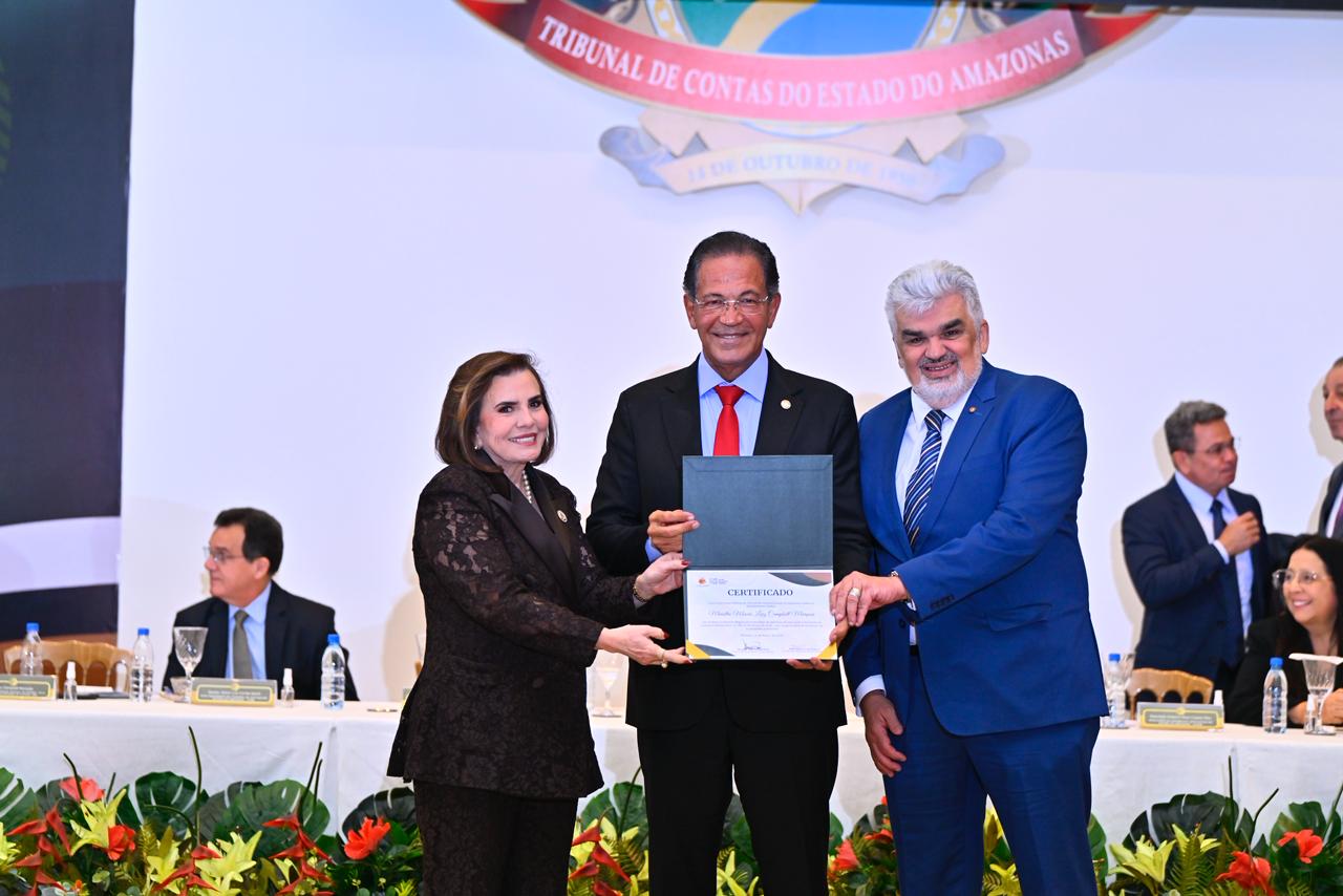 Em palestra magna no TCE-AM, ministro Mauro Campbell destaca papel das escolas de contas na governança pública