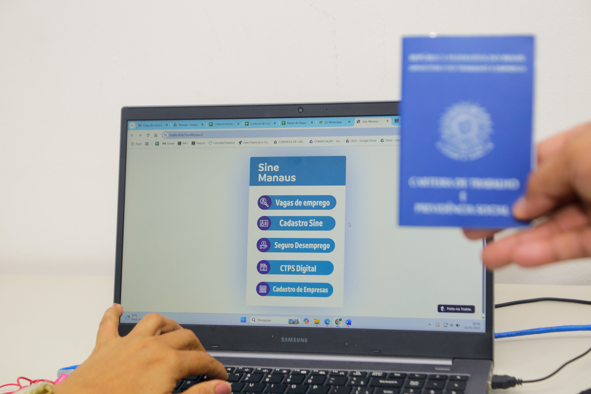 Sine Manaus oferta 293 vagas de emprego nesta quinta–feira, 23/4