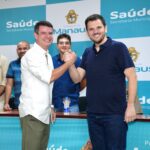 Prefeito Renato Junior empossa Nagib Salem como novo secretário da Semsa e reforça compromisso com avanço da saúde em Manaus
