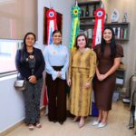 Presidente do TCE-AM recebe bancada feminina de Barcelos e discute enfrentamento à violência contra a mulher