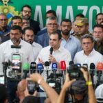 No primeiro dia à frente do Executivo, governador interino Roberto Cidade destaca estabilidade institucional e continuidade de projetos