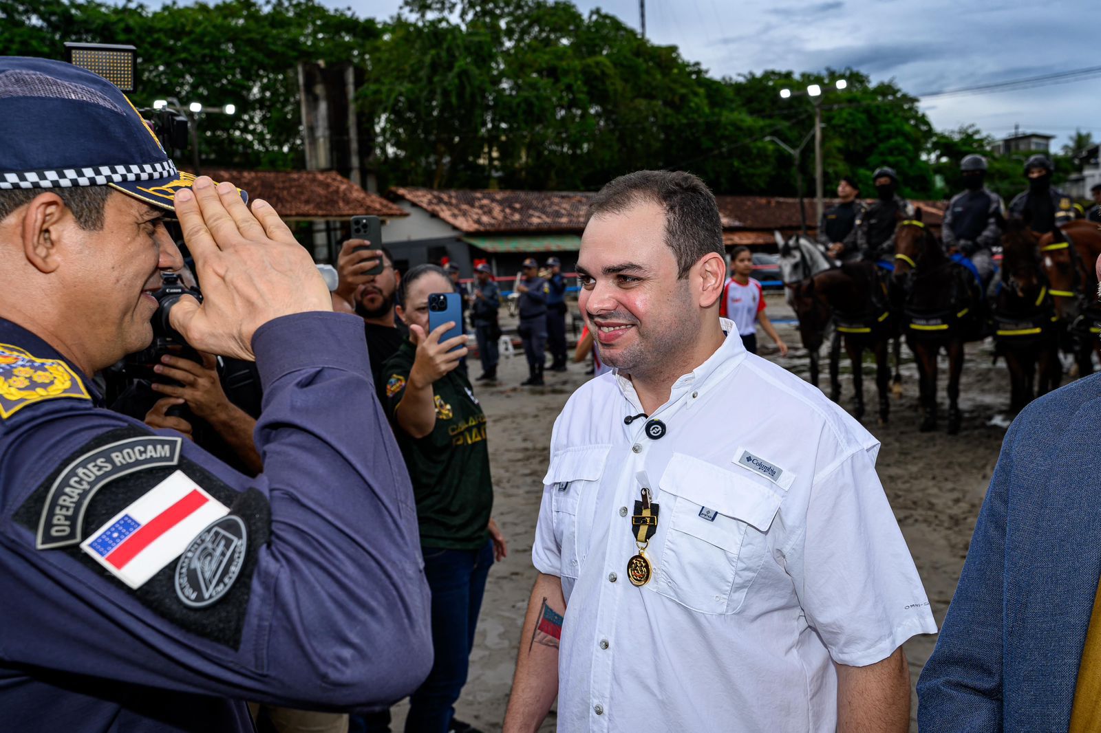 Durante celebração dos 189 anos da PMAM, governador interino Roberto Cidade destaca mais de R$ 1 bilhão em investimentos na segurança pública