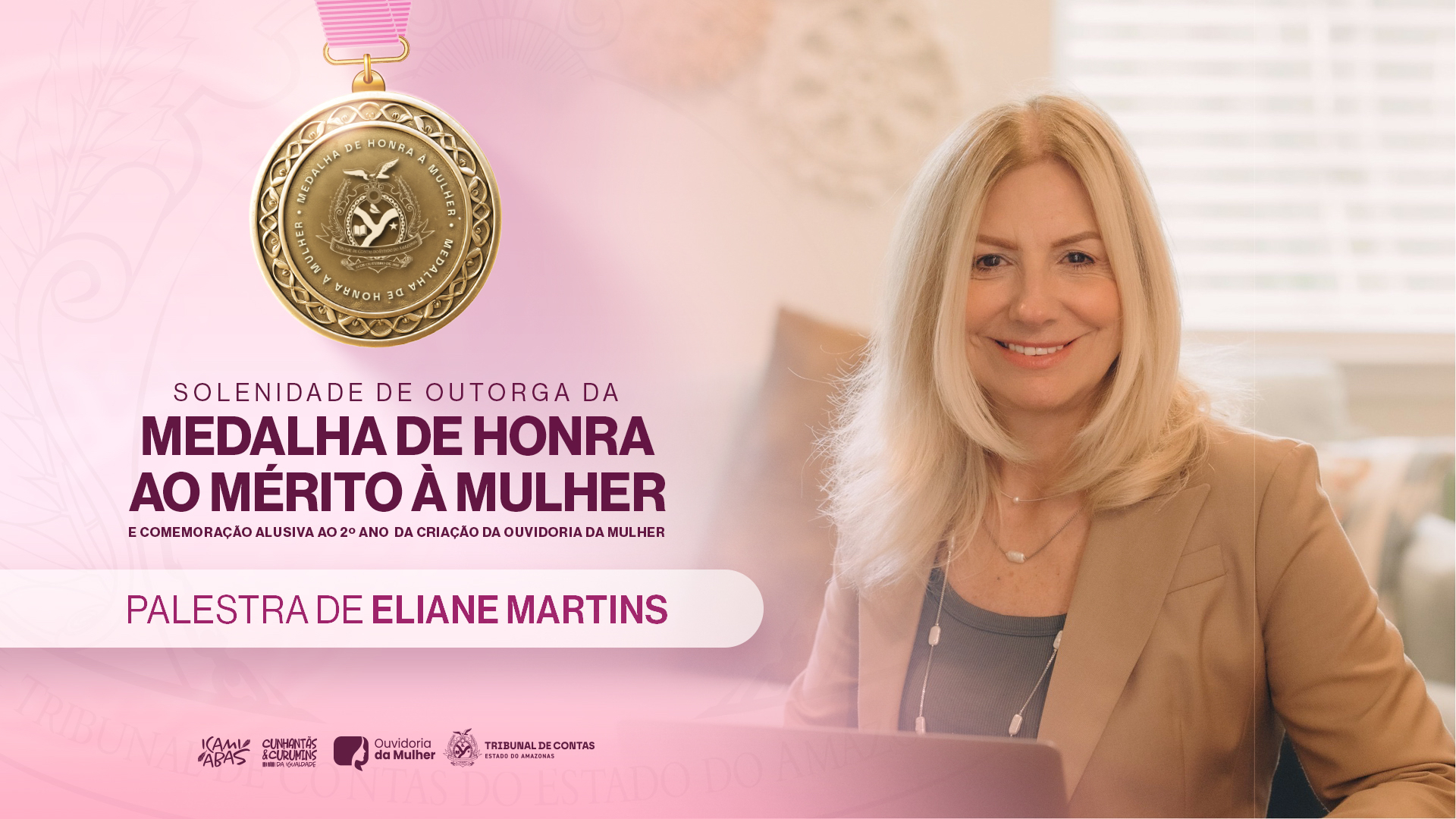 Palestra magna sobre relações e identidade feminina será destaque em evento no TCE-AM