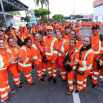 Prefeitura de Manaus mobiliza mais de 500 trabalhadores em operação noturna de limpeza nas zonas Norte e Leste