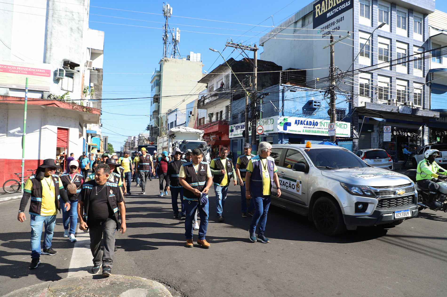 Prefeitura de Manaus reforça atuação durante operação ‘Centro Mais Seguro’ e apreende diversos produtos irregulares