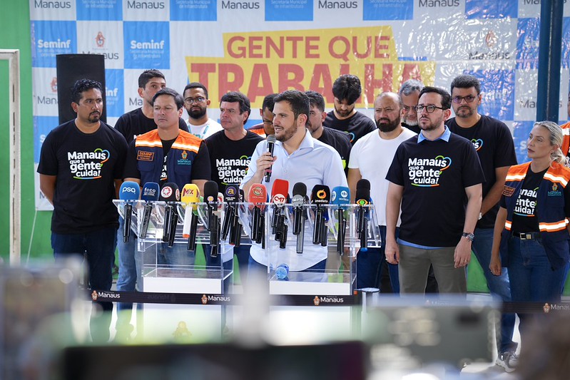 Prefeito Renato Junior aproxima gestão da população com quinta edição do ‘Manaus que a Gente Cuida’ no Colônia Terra Nova