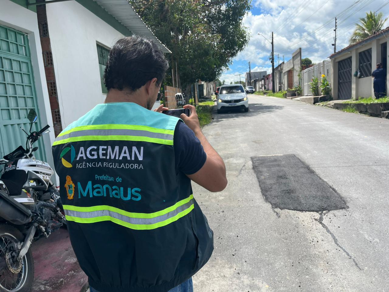 Força-tarefa da Ageman já vistoriou mais de 300 ruas para verificar a recomposição asfáltica realizada pela Águas de Manaus